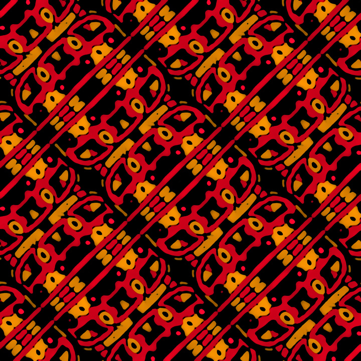 Ethnic Geometric Bold Seamless Pattern